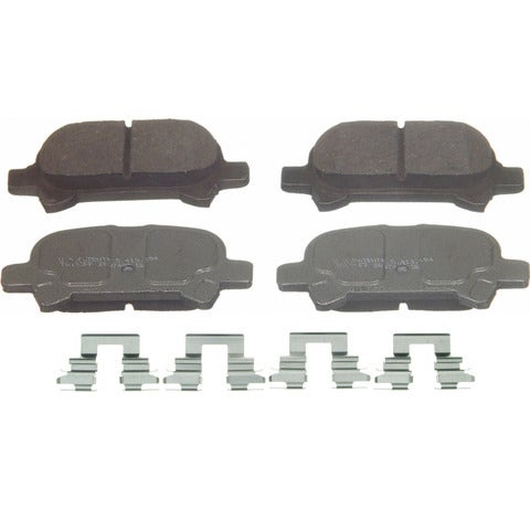 Wagner Brake Disc Brake Pad Set P/N:Qc828 Thermoquiet Brake Pad  Recommended Use