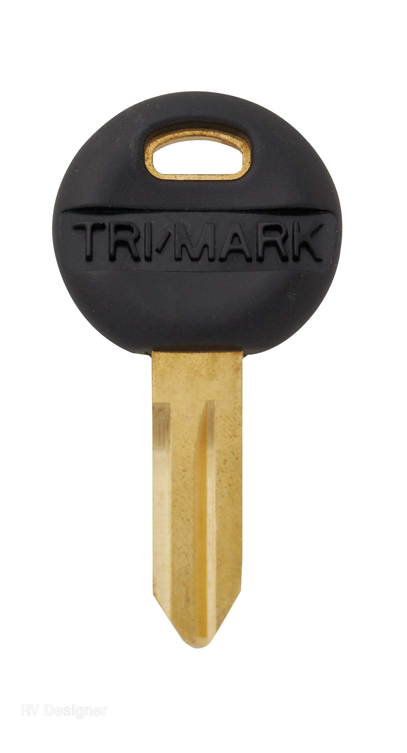 Rv Designer T651 Key   Key  Type - Blank Key, Design - Trimark Logo