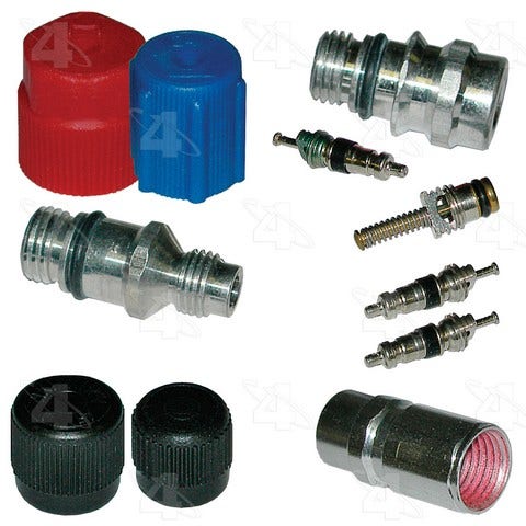 Four Seasons A/C System Valve Core And Cap Kit P/N:26776  A/C System Valve Core