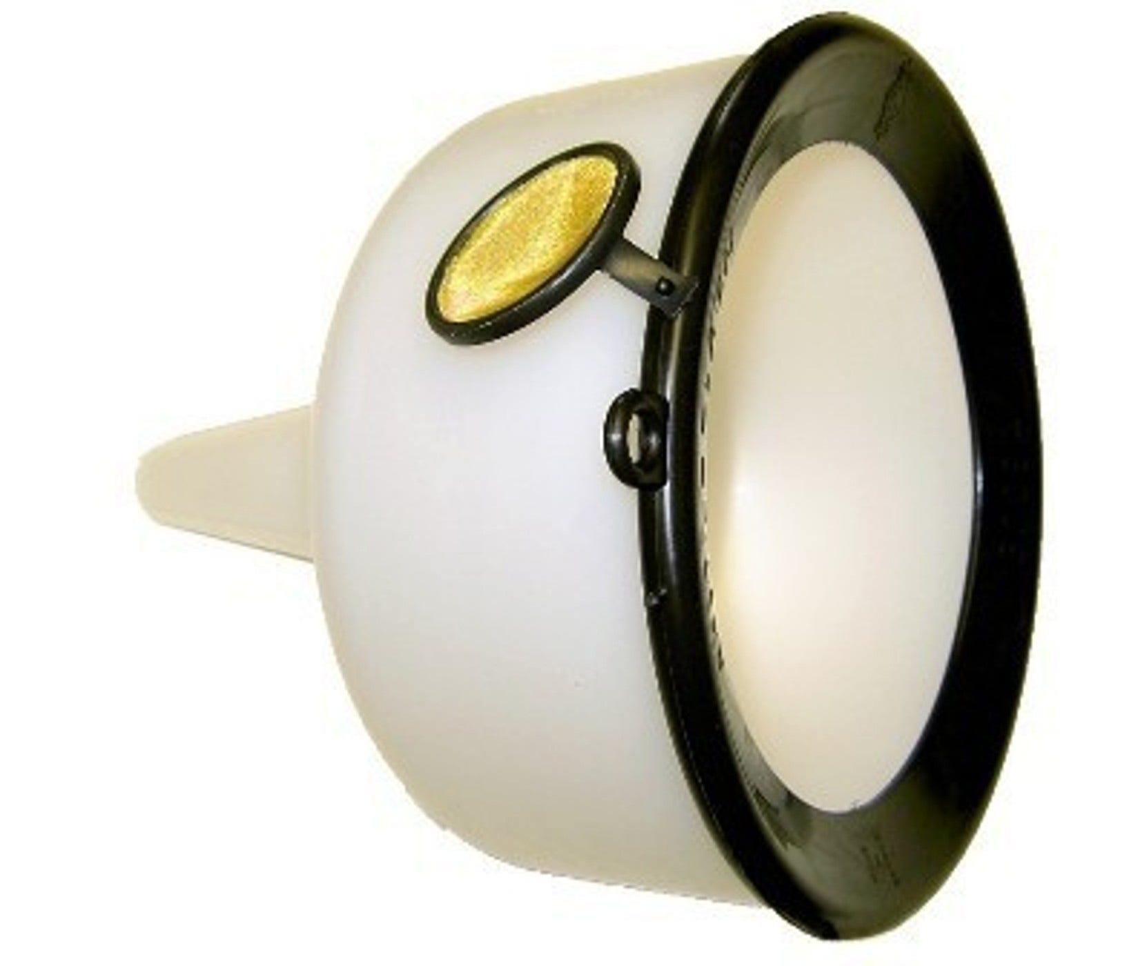 Wirthco 90190 Funnel King White Polyethylene Side Fill Funnel With Anti-Splash