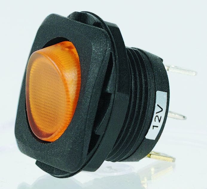 Hella H61928001 Switch Rocker Spst Inc Red   Multi Purpose Switch; Type -