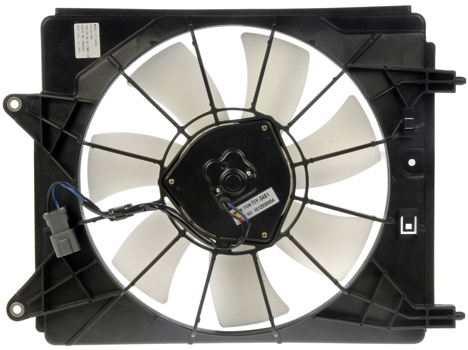 Dorman - Oe Solutions A/C Condenser Fan Assembly P/N:621-386 Oe Solutions (Tm)