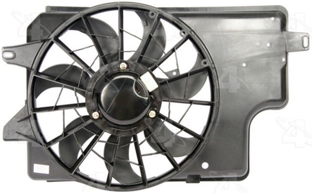 Four Seasons Dual Radiator And Condenser Fan Assembly P/N:75405  Dual Radiator