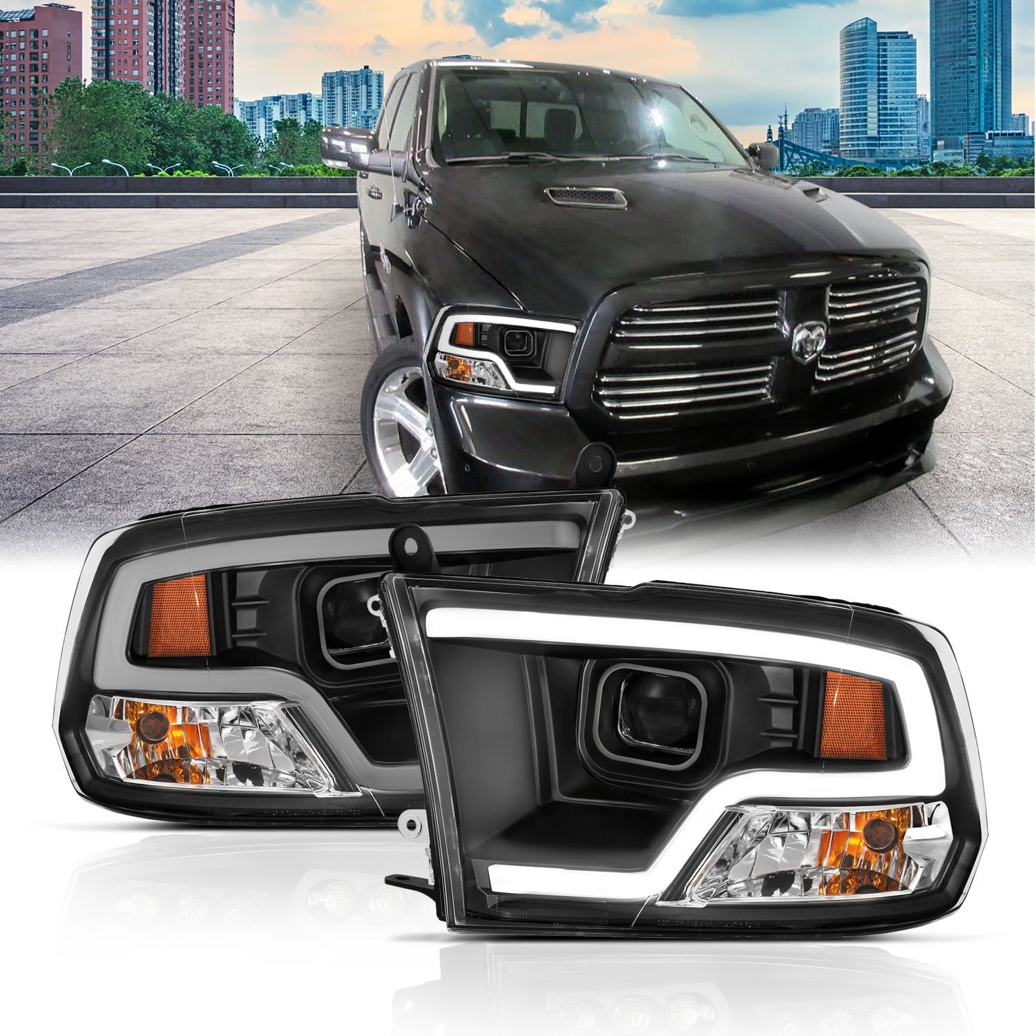 Anzo Usa 111404 Projector Headlight Set   Projector Headlight Set