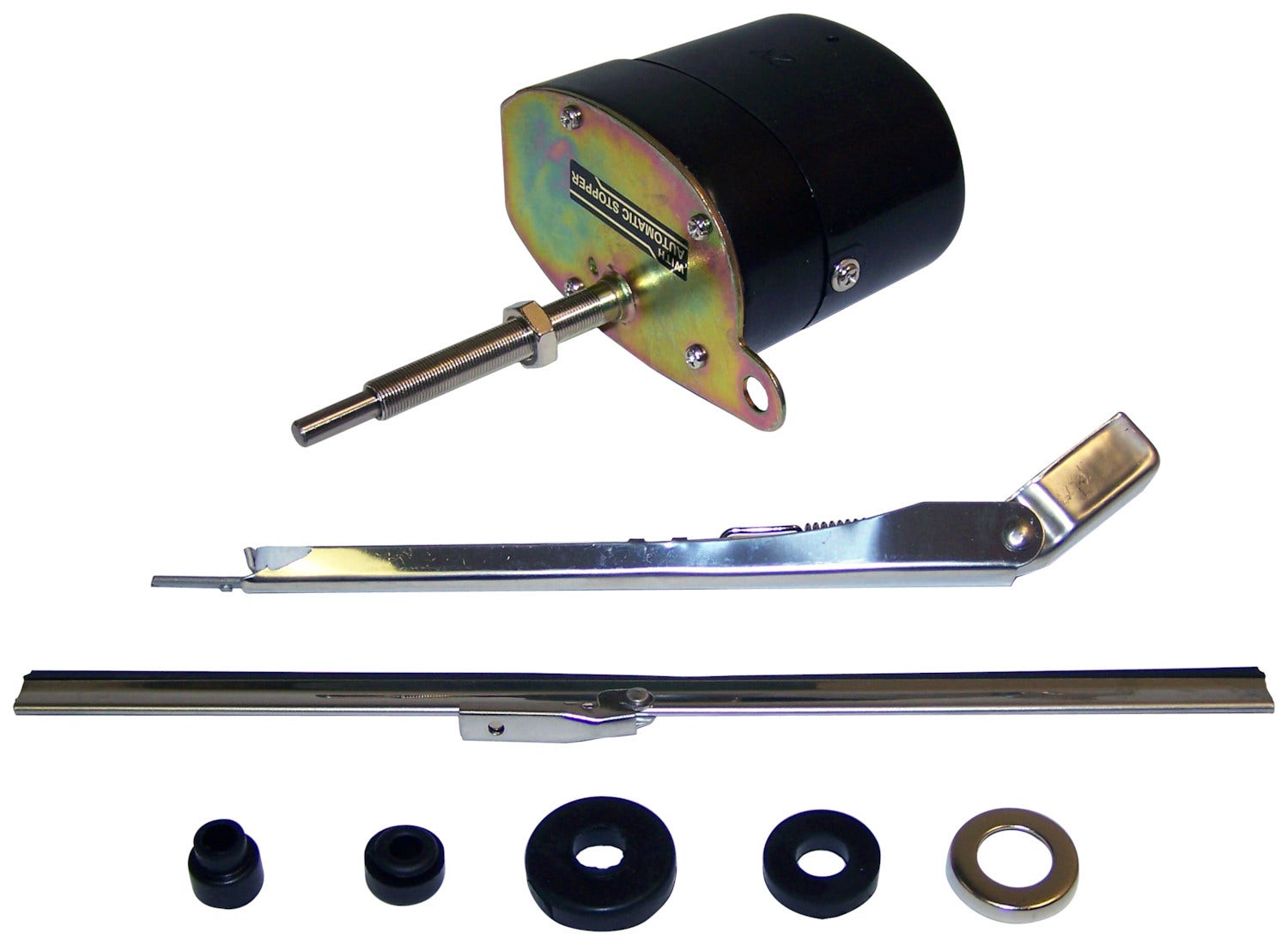 Crown Automotive 12V Wiper Motor Kit Fits 41-58 Mb Willys Crown Automotive