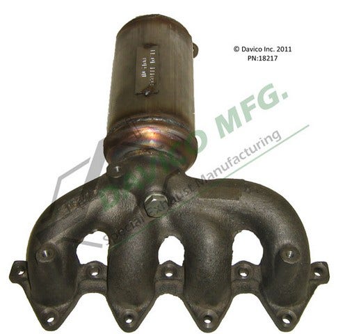 Davico Mfg Catalytic Converter P/N:18217  Catalytic Converter P/N: