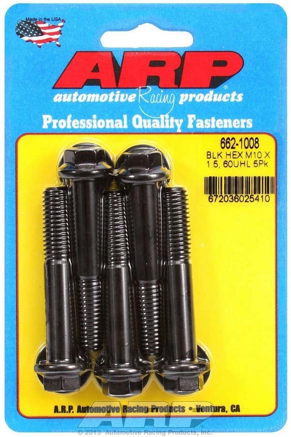 Arp (662-1008) Hex Oxide Bolt, Black Arp () Hex Oxide Bolt, Black