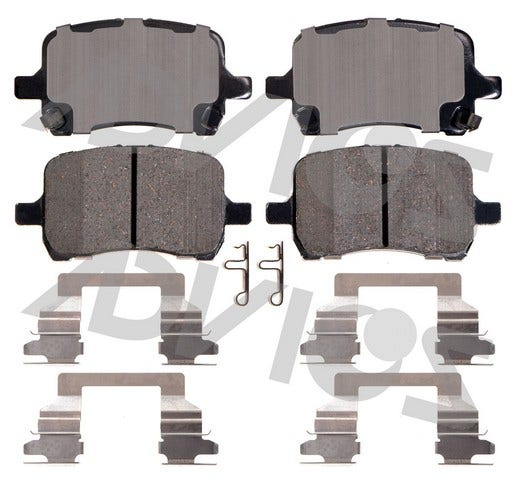 Advics Disc Brake Pad Set P/N:Ad1160  Disc Brake Pad Set P/N: