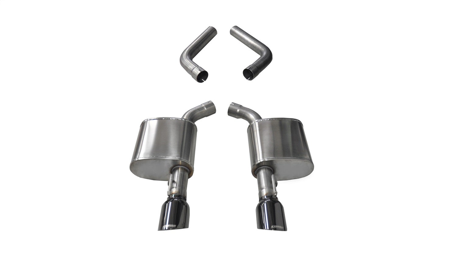 Corsa Performance 21019Blk Sport Axle-Back Exhaust System   Sport Axle-Back
