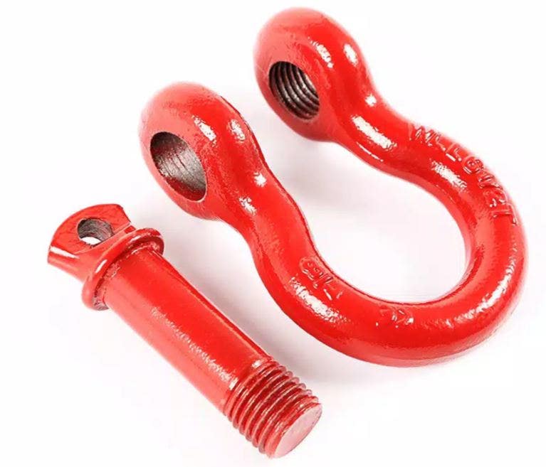 Rugged Ridge 11235.13 D-Shackles   D-Ring; Pin Size (In) - 7/8 Inch, Weight