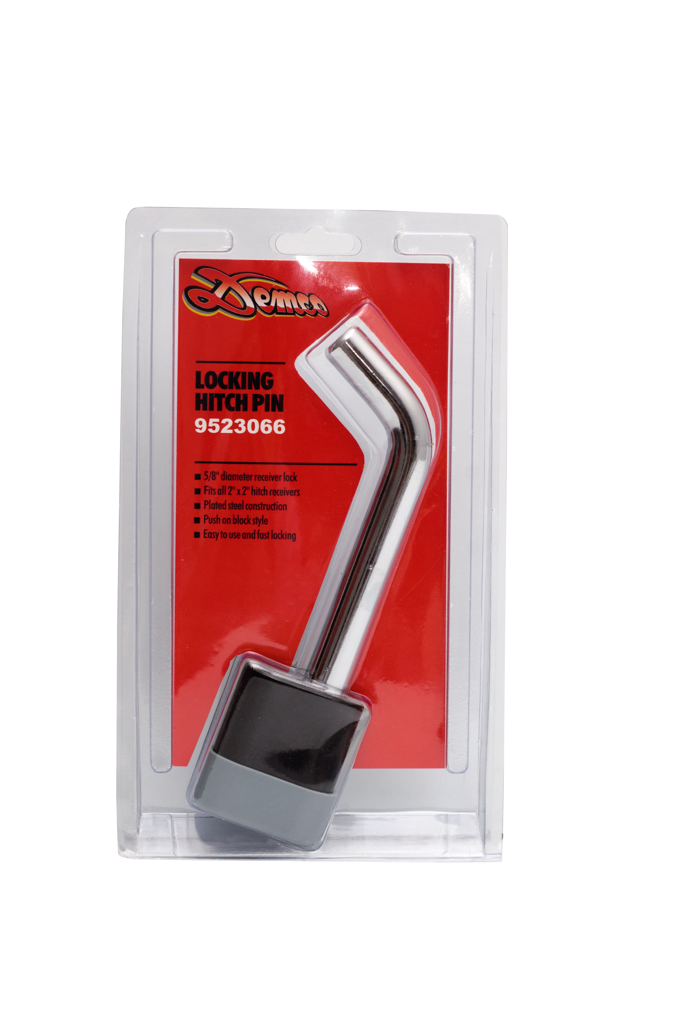 Demco 9523066 Locking Hitch Pin - 5/8"  Rv  Trailer Hitch Pin; Includes Key Lock