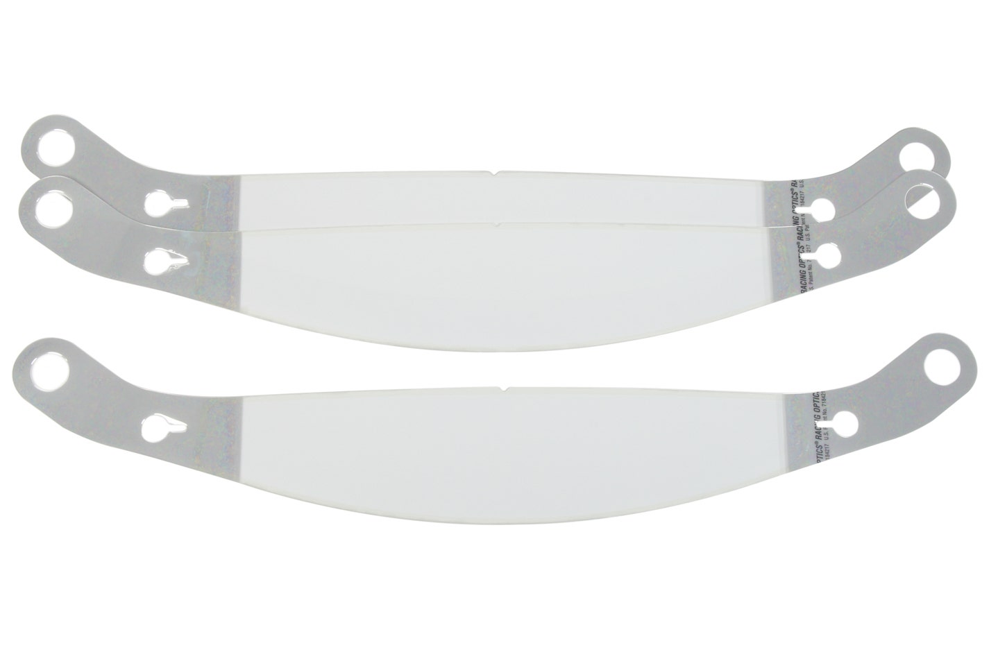 10259Cp - 2 Mil Perimeter Seal Laminated Tearoffs Xstack 10 (Clear) - Fits: