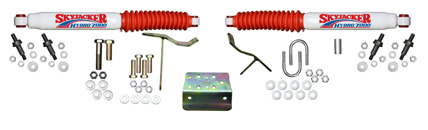 Skyjacker 7239 Steering Stabilizer Dual Kit Fits 2500 3500 Ram 2500 Ram 3500