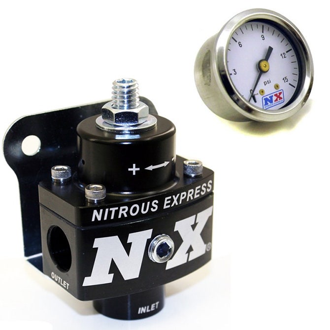 Nitrous Express 15952 Holley Fuel Pressure Regulator   Holley Fuel Pressure