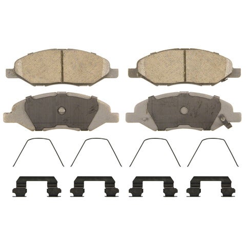 Wagner Brake Disc Brake Pad Set P/N:Qc1345  Disc Brake Pad Set P/N: