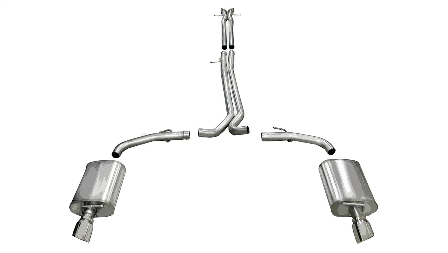 Corsa Performance 14315 Sport Cat-Back Exhaust System Fits 10-17 Taurus   Sport