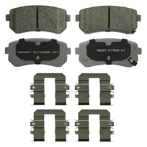 Wagner Brake Disc Brake Pad Set P/N:Qc1829  Disc Brake Pad Set P/N: