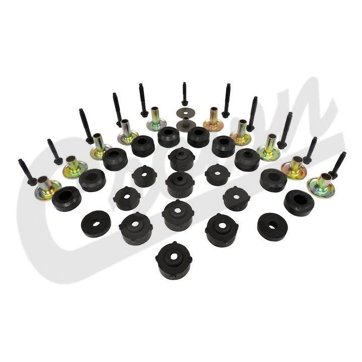 Crown Automotive 52002723Mk Body Mount Master Kit Fits 87-95 Wrangler (Yj) Crown