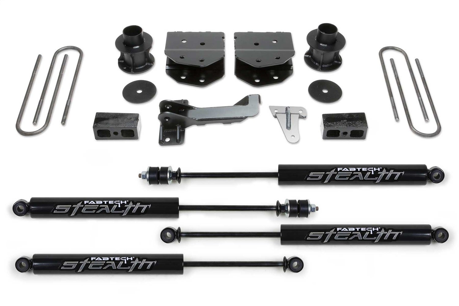 Fabtech K2181m Budget Lift System W/Shock Fits F-250 Super Duty F-350 Super Duty