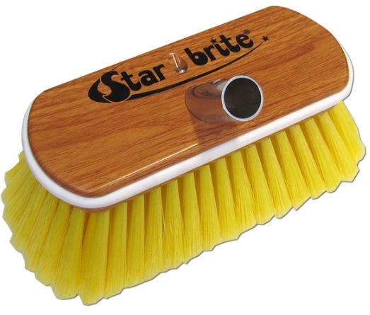 Star Brite Synthetic Wood Brush - Soft - Yellow (040170)  Synthetic Wood Brush -