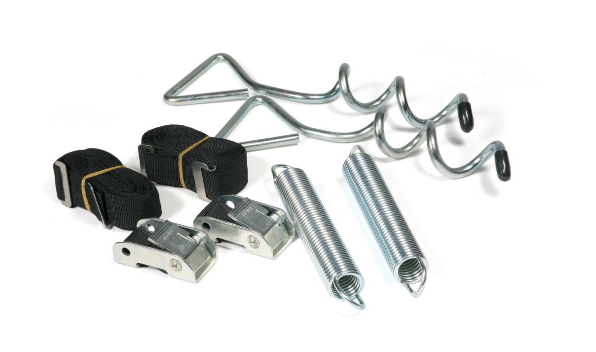 Camco 42593 - Rv Trailer Camper Outdoor Living Awning Stabilizer Kit   Awning