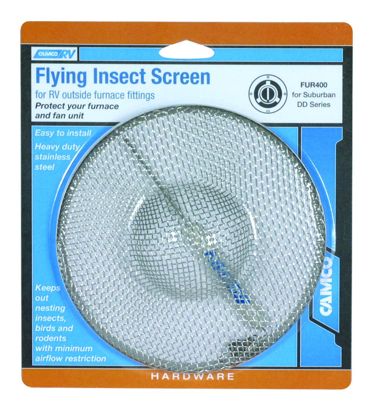Camco 42143 Flying Insect Screen - Fur 400   Bug Screen - Rv Appliance;