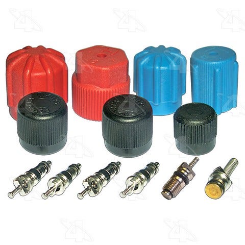 Four Seasons A/C System Valve Core And Cap Kit P/N:26777  A/C System Valve Core