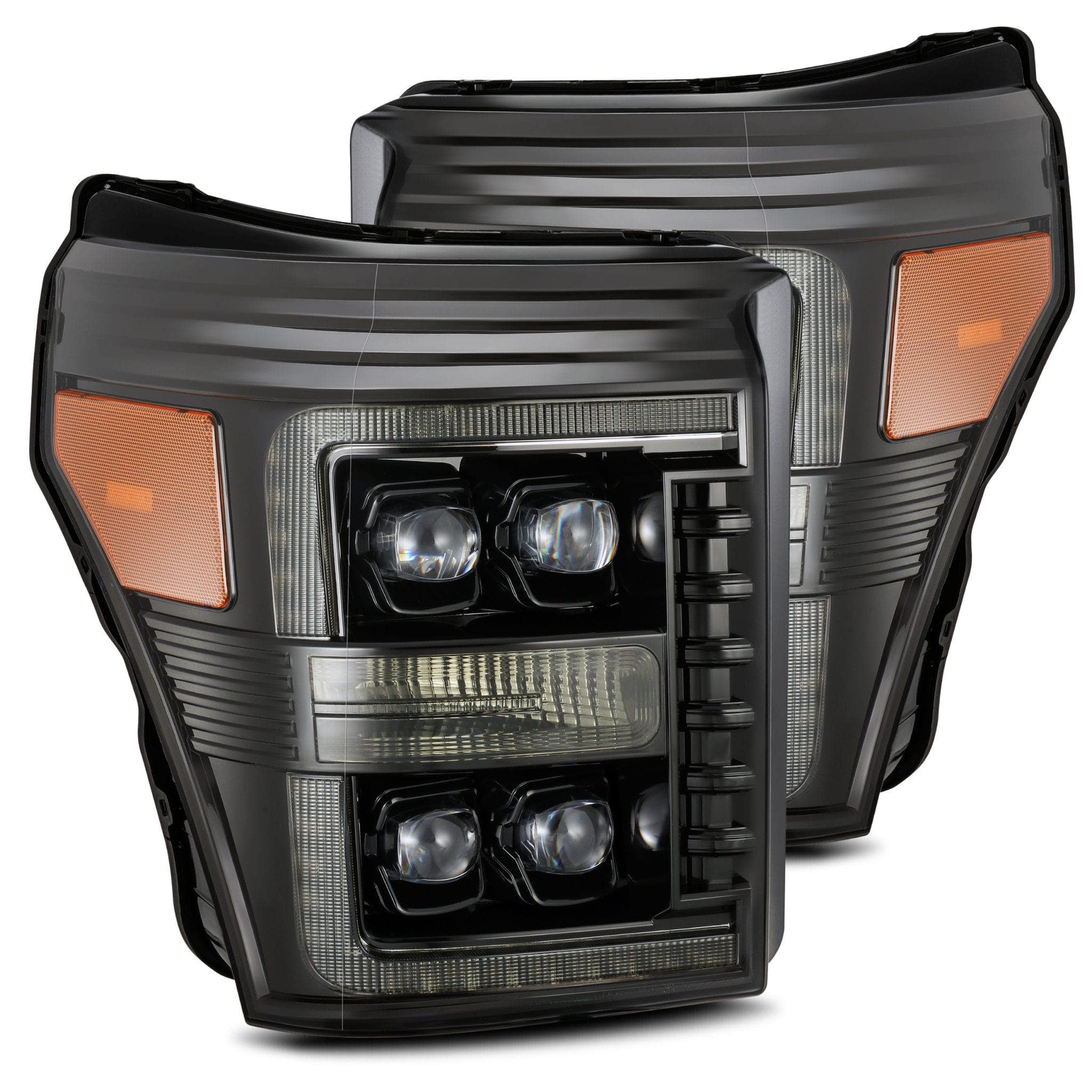 Alpharex-Led Projector Headlights In Alpha- Black -Led Projector Headlights In