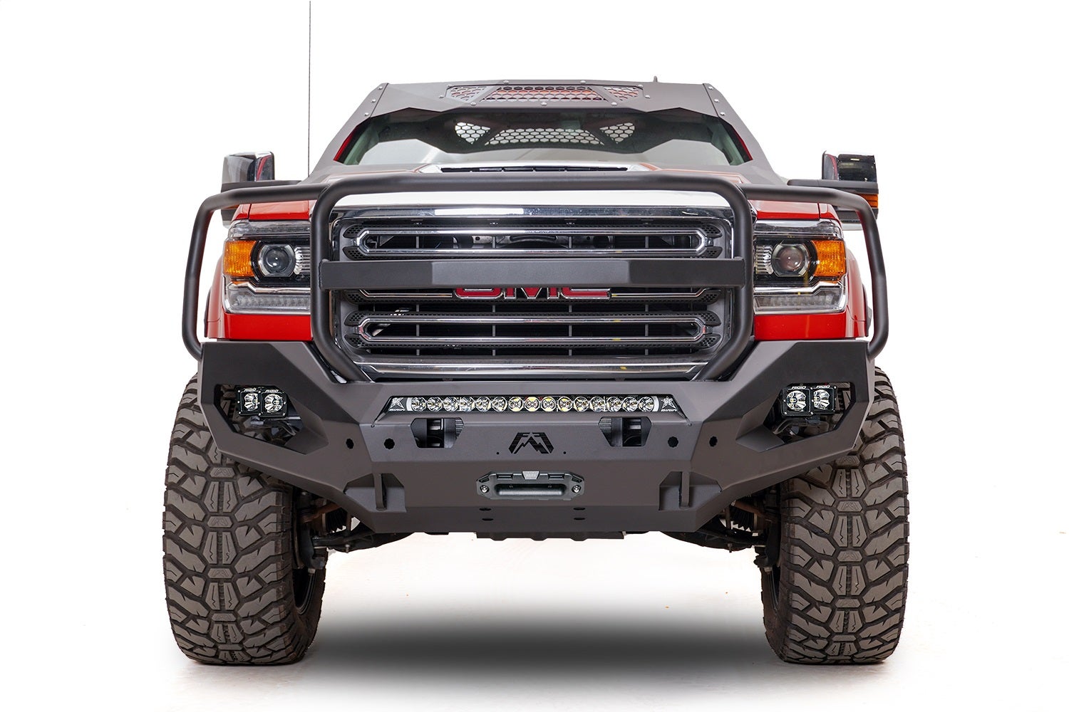 Fab Fours Gm15-X2850-1 Matrix Front Bumper Fits Sierra 2500 Hd Sierra 3500 Hd