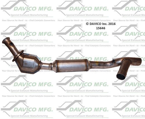 Davico Mfg Catalytic Converter P/N:15646  Catalytic Converter P/N: