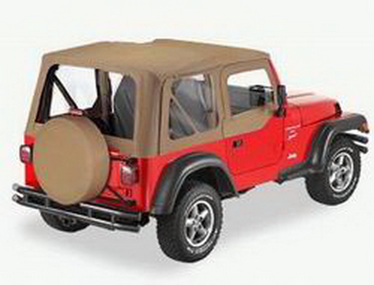 Brestop 5112137 Spice Replace-A-Top For Oem Hardware - Jeep 1997-2002 Wrangler