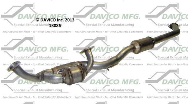 Davico Mfg Catalytic Converter P/N:18086  Catalytic Converter P/N: