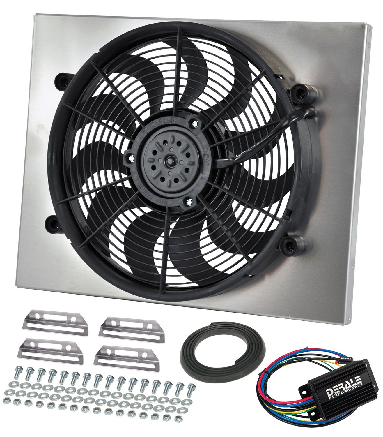 Derale 66821 Electric Radiator Fan Shroud Kit   Electric Radiator Fan Shroud Kit