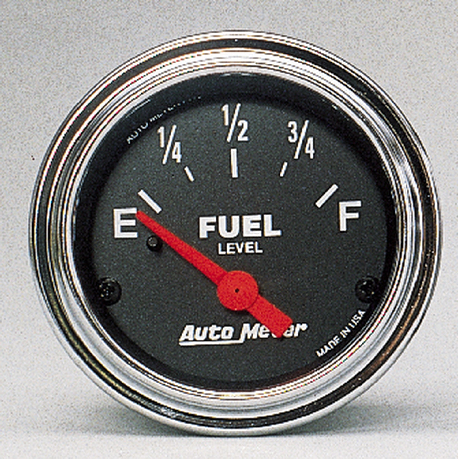 Autometer 2515 Traditional Chrome Electric Fuel Level Gauge Auto Meter Products