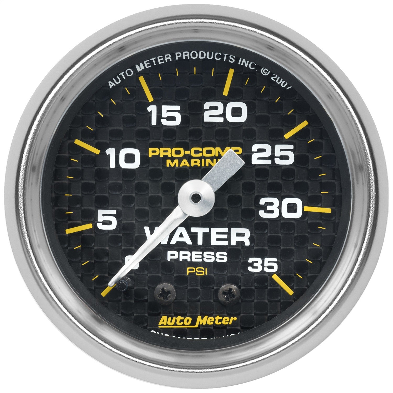 Autometer 200772-40 Marine Mechanical Water Pressure Gauge   Marine Mechanical