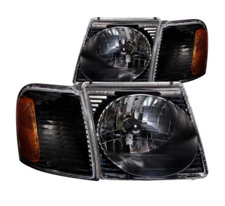 Anzo Usa 111041 Crystal Headlight Set Fits 01-05 Explorer Sport Trac Anzo 111006