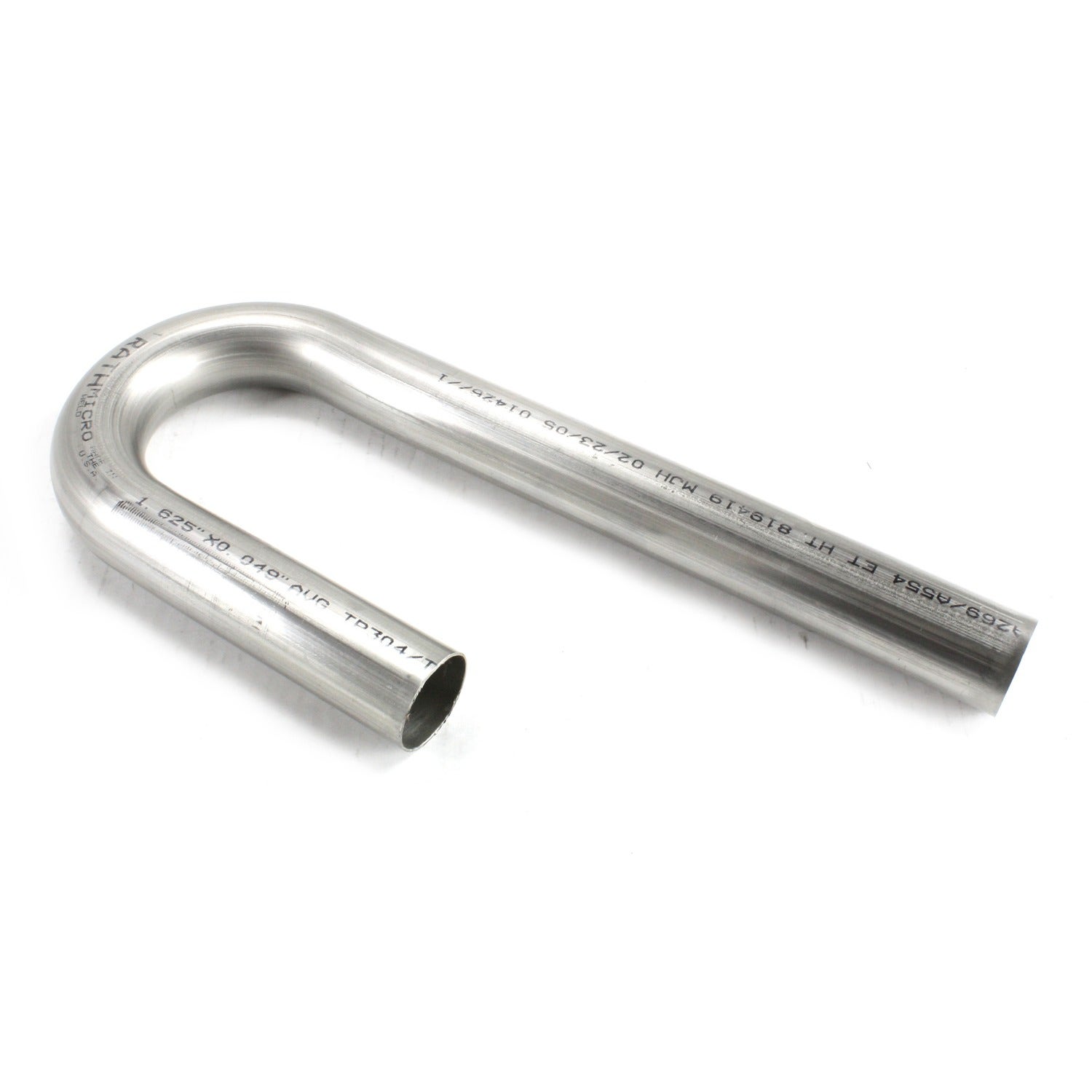 Patriot Exhaust H6902 1-1/2" 304 Stainless Steel J-Bend Exhaust Pipe   1-1/2