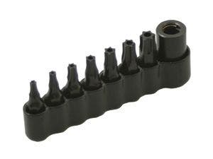 Lisle 26000 Tamper Resist Torx Set44; 7 Piece   Torx Bit; Used With - 1/4 Inch