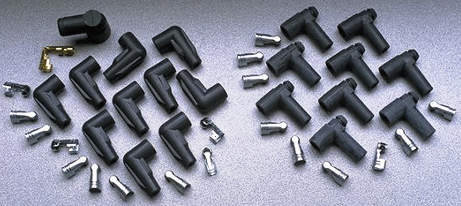 Taylor Cable 46055 Distributor Boot / Terminal Kit   Spark Plug Boot; Style - 90