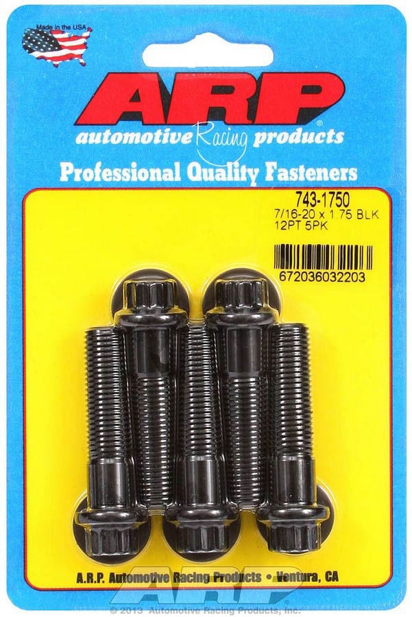 Arp (743-1750) Oxide Bolt, Black Arp () Oxide Bolt, Black