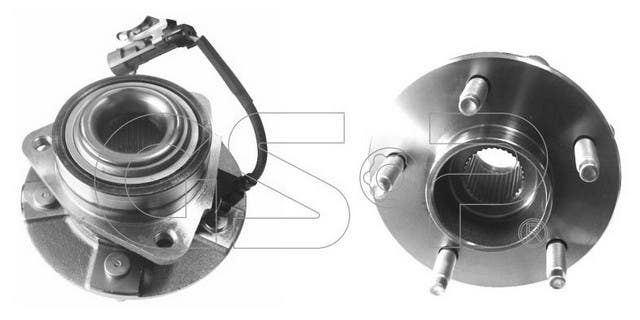 Gsp Axle Bearing And Hub Assembly P/N:104189  Axle Bearing And Hub Assembly P/N: