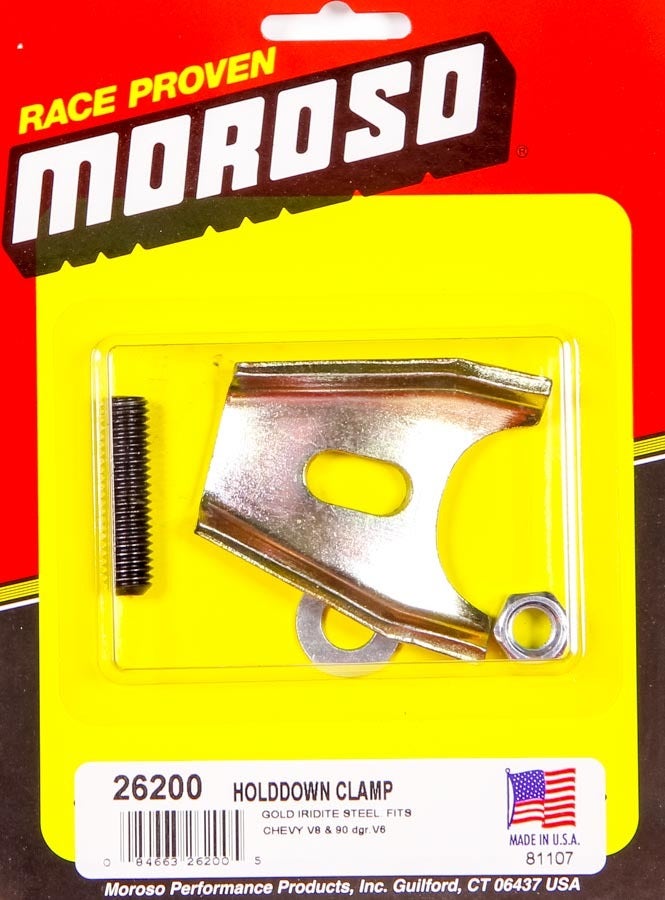 Dist.Hold Down Clamp Chev  Performance  Distributor Clamp; Compatibility - Chevy