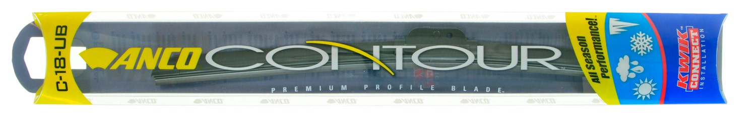 Anco Windshield Wiper Blade P/N:C-18-Ub  Contour Windshield Wiper Blade  Type -