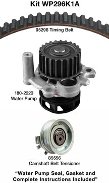 Dayco Engine Timing Belt Kit With Water Pump P/N:Wp296k1a  Engine Timing Belt