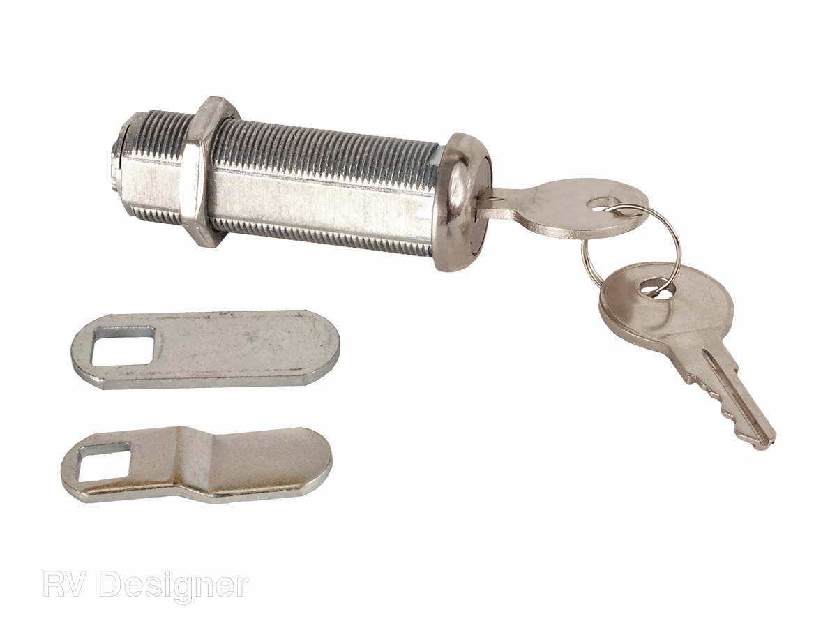 Rv Designer L550 Weather-Resistant 2" Compartment Lock, Keyed   Lock Cylinder