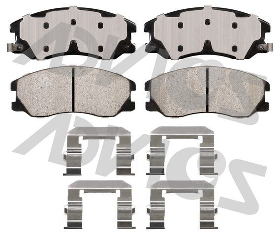 Advics Disc Brake Pad Set P/N:Ad1264  Disc Brake Pad Set P/N: