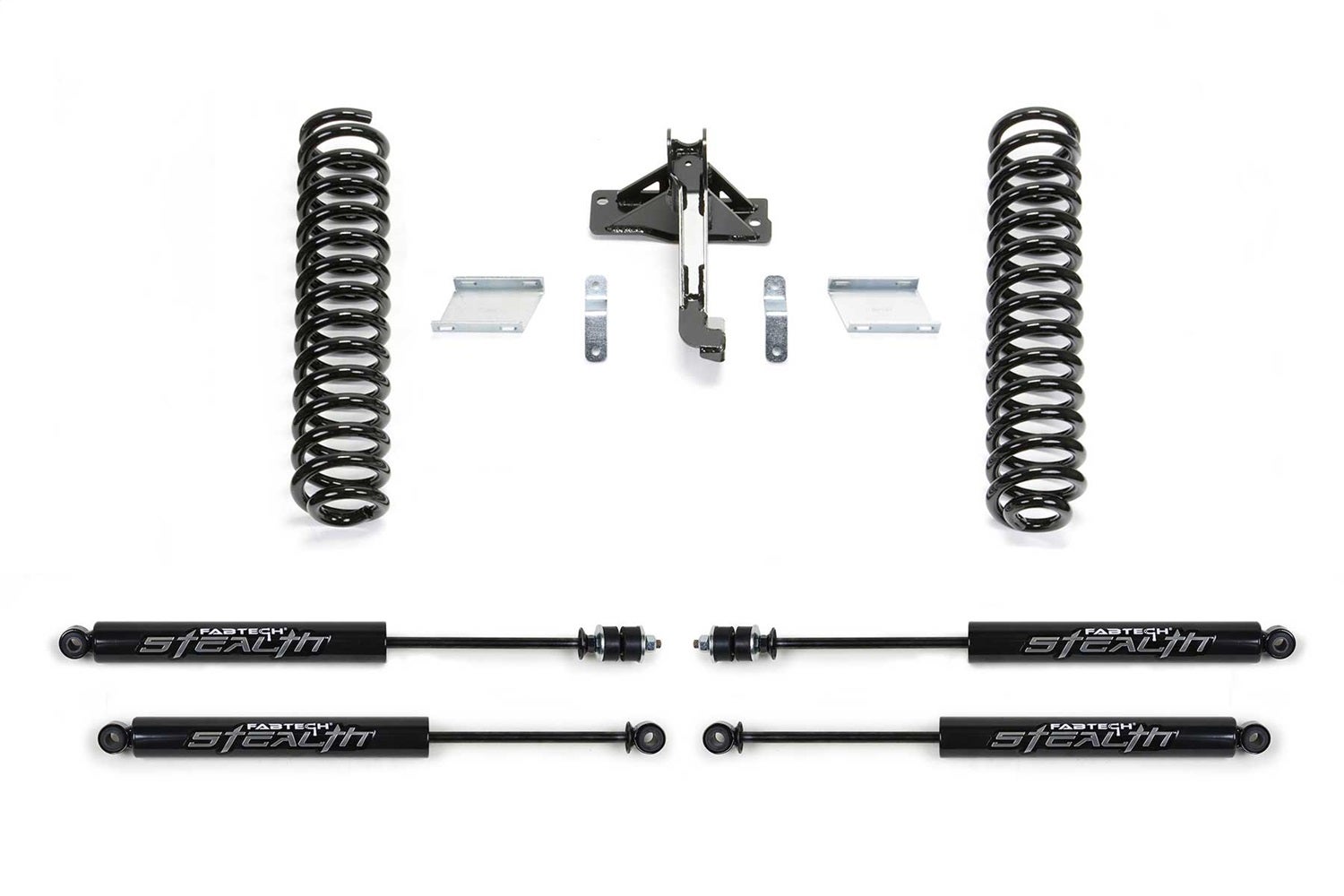 Fabtech K2339m Budget Lift System W/Shock Fits F-250 Super Duty F-350 Super Duty