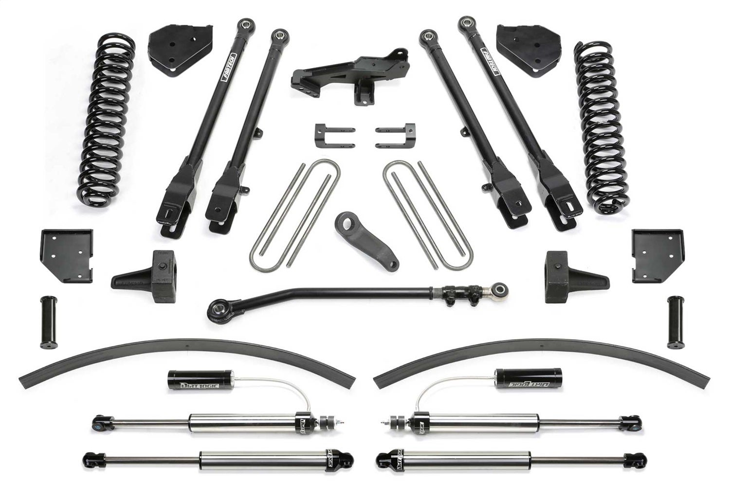 Fabtech K2298dl 4 Link Lift System Fits 17-21 F-250 Super Duty F-350 Super Duty