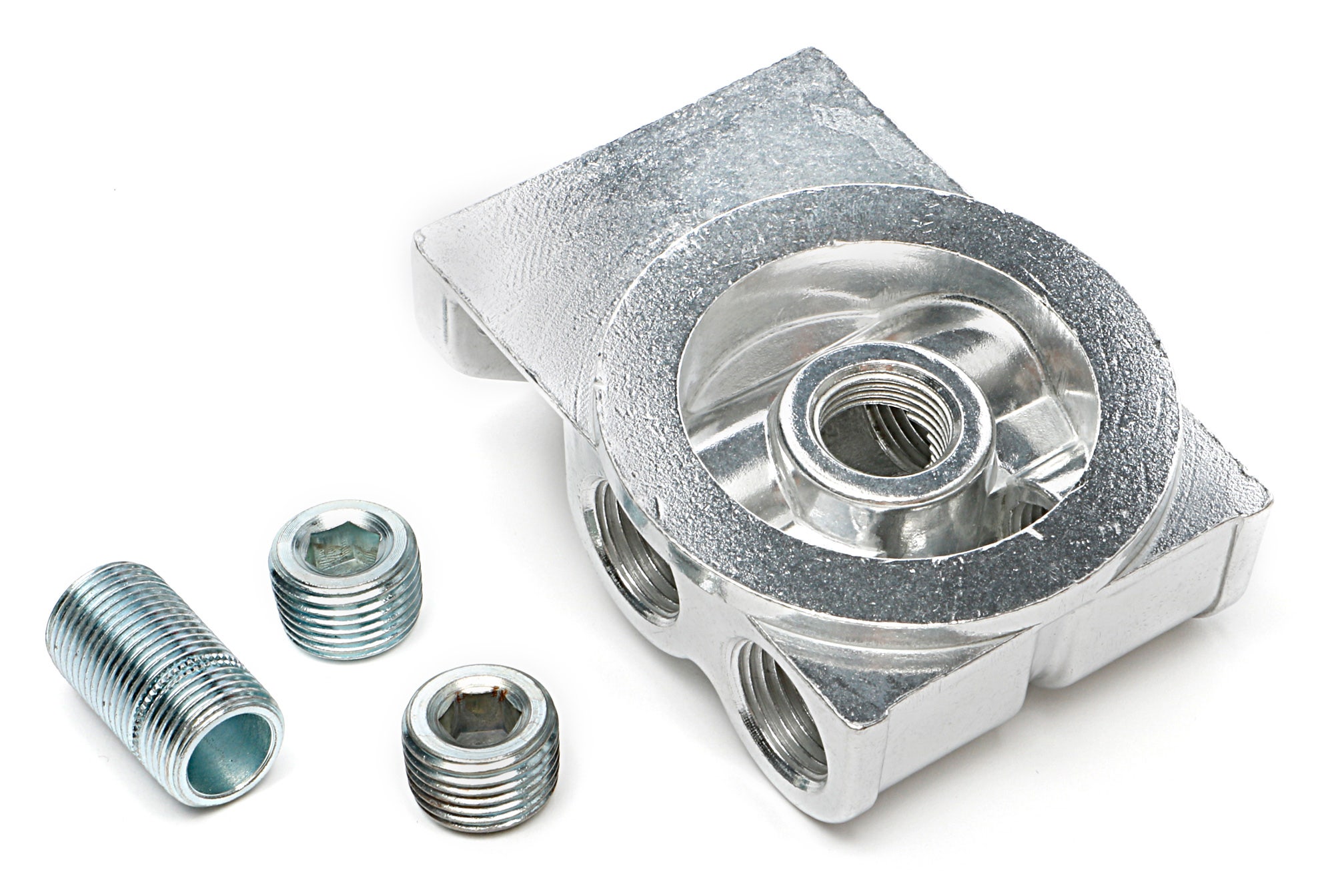 Trans-Dapt 1045 Single Filter Relocation Bracket Trans Dapt  Oil Filter