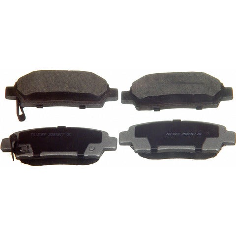 Wagner Brake Disc Brake Pad Set P/N:Qc672  Disc Brake Pad Set P/N: